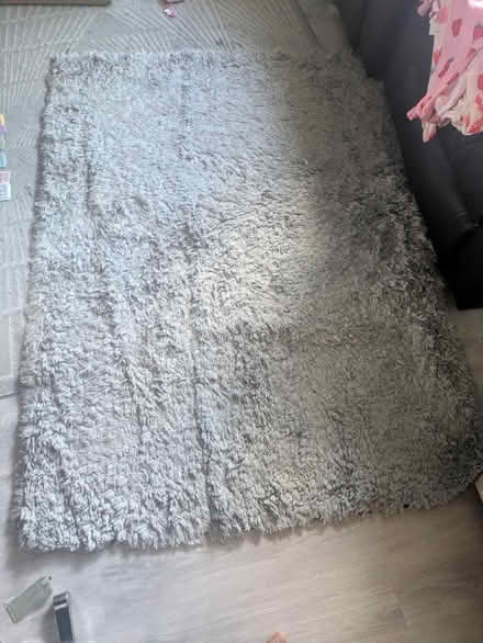 Photo of free Soft grey rug (DA7) #1