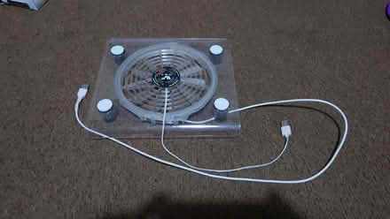 Photo of free Laptop/console stand and cooling fan (Plungington PR1) #2