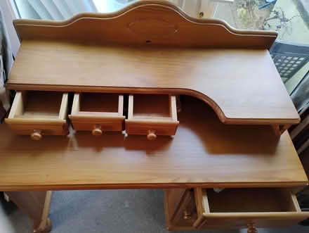 Photo of free Solid pine desk (Barry CF62) #3