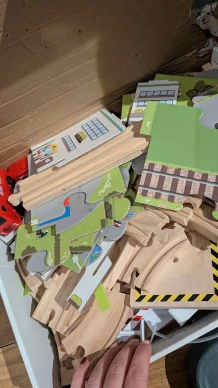 Photo of free Wooden road set (Cheshunt) #2