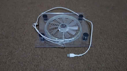 Photo of free Laptop/console stand and cooling fan (Plungington PR1) #1