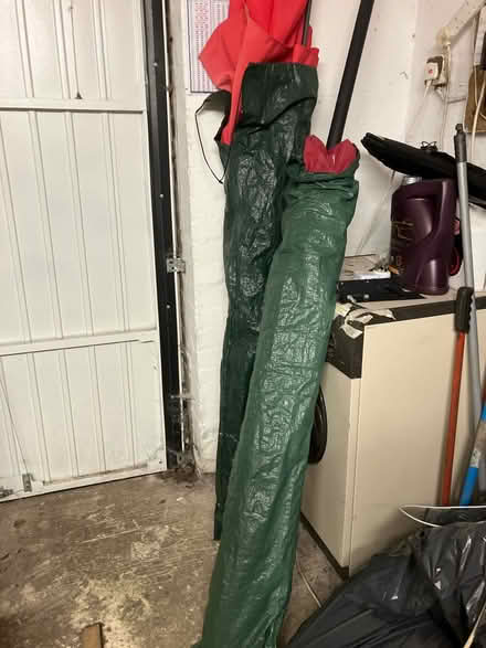 Photo of free Two Patio Umbrellas And One Base (OL15 Littleborough) #1
