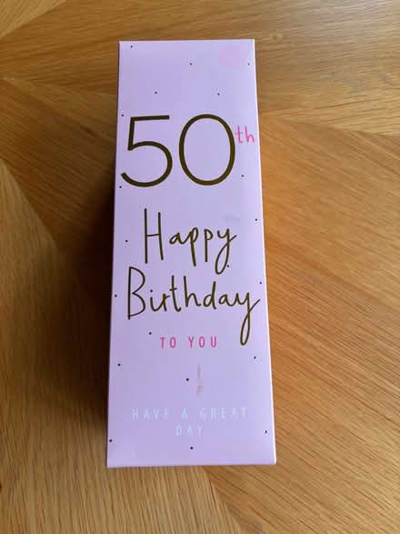 Photo of free 50th birthday champagne glass (Hutton PR4) #2