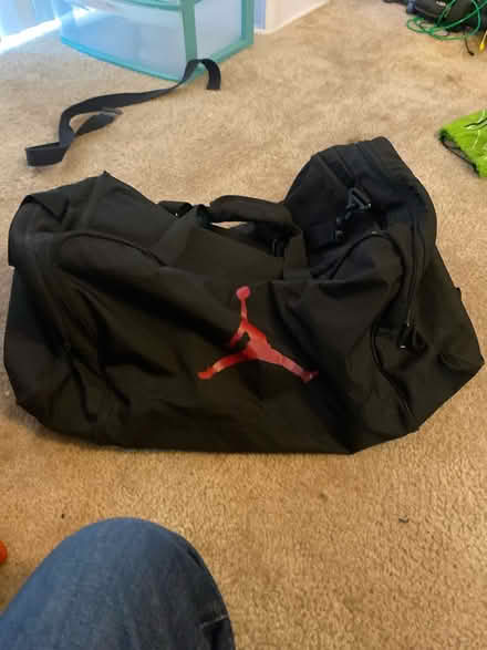 Photo of free Jordan duffle bag (Reston) #1