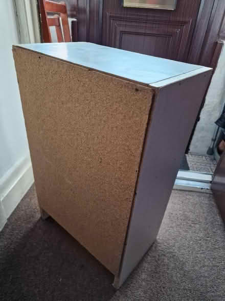 Photo of free Bedside cabinet white (Broughton Park M8) #3