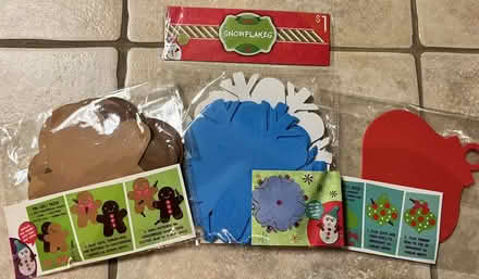 Photo of free arts & crafts supplies foam shapes (Lawrence Expwy & Monroe Street) #3