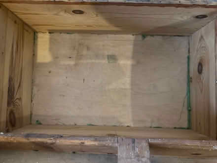 Photo of free Vintage wooden chest. (Berrylands KT5) #2