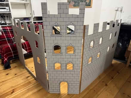 Photo of free Homemade childrenâs wooden castle (Odd Down) #1