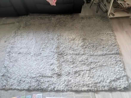 Photo of free Soft grey rug (DA7) #2