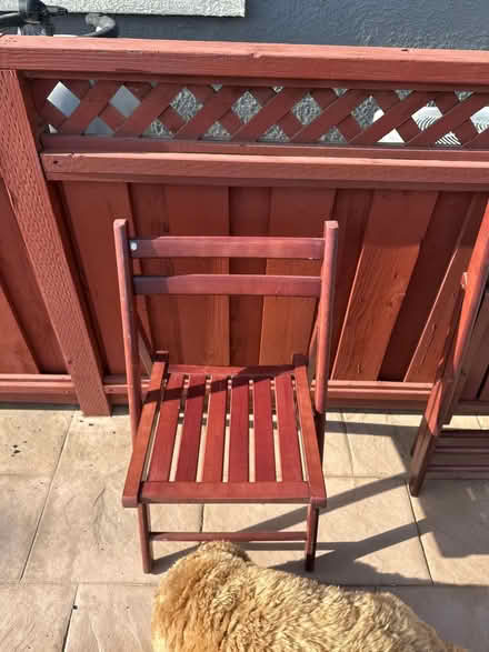 Photo of free Wood Chairs (3) (Ripon) #3