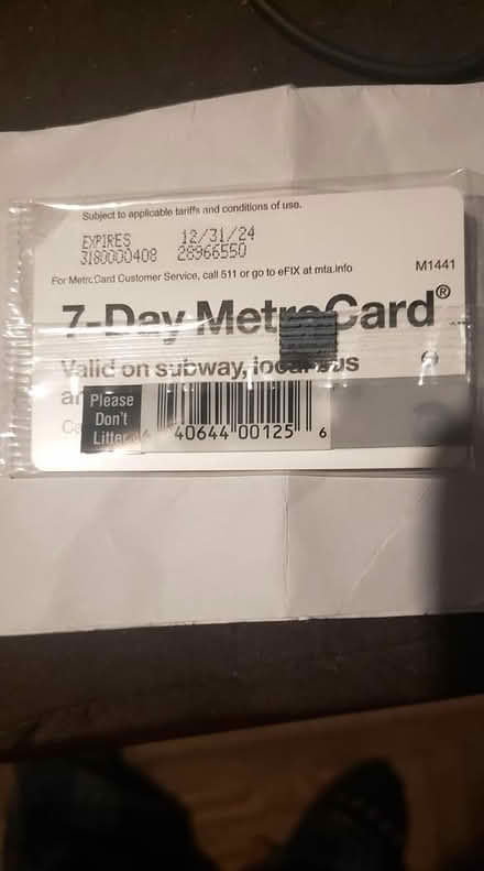 Photo of free 7 day unlimited metrocard (bronx) #1