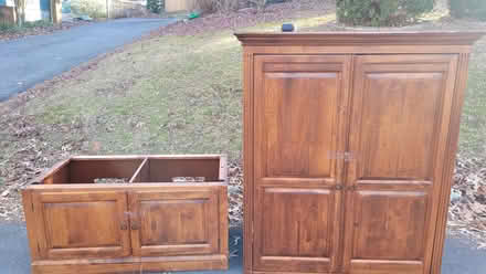 Photo of free Media/ storage cabinet (Cape St. Claire) #2