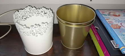 Photo of free Ikea tubs, cream and gold (Slyne-with-Hest LA2) #1