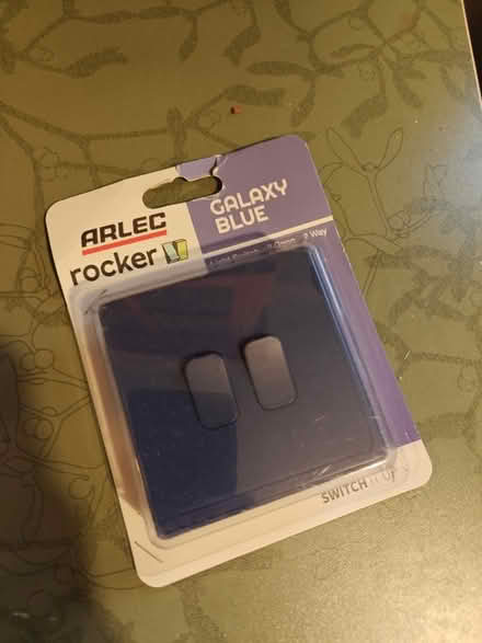 Photo of free Blue Twin Light Switch (NE11) #1
