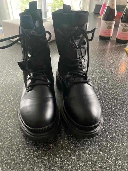 Photo of free Womens’s combat boots (Northwest Livonia) #1