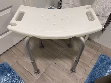 Photo of free Plastic & metal seat for shower. (Portobello EH15) #1