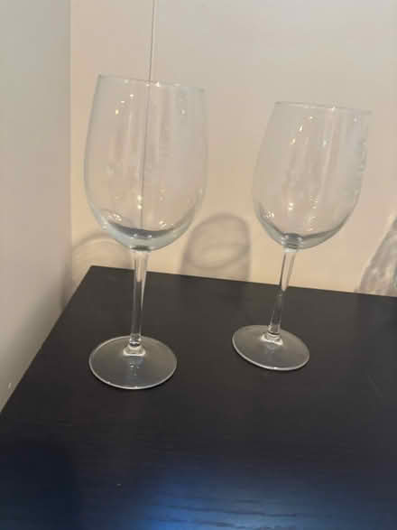 Photo of free 2 wine glasses with W&L inscribed (Chevy Chase, DC) #1