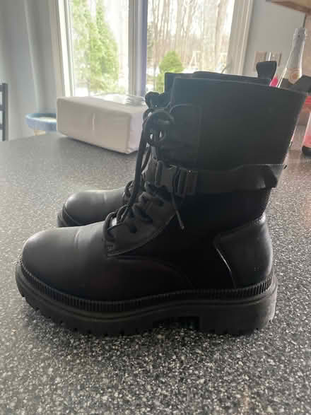 Photo of free Womens’s combat boots (Northwest Livonia) #2