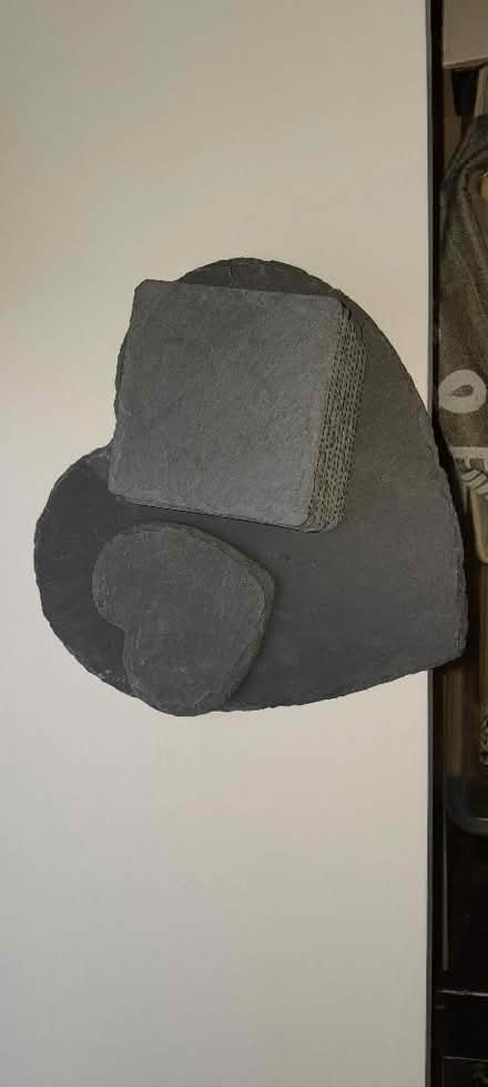 Photo of free Slate heart and coasters (Slyne-with-Hest LA2) #1