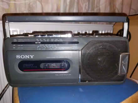 Photo of free Sony Radio/cassette player (Worcester Park KT4) #1