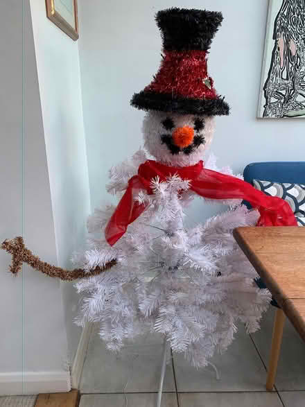 Photo of free Snowman Christmas Tree Lights (Addlestone KT15) #2