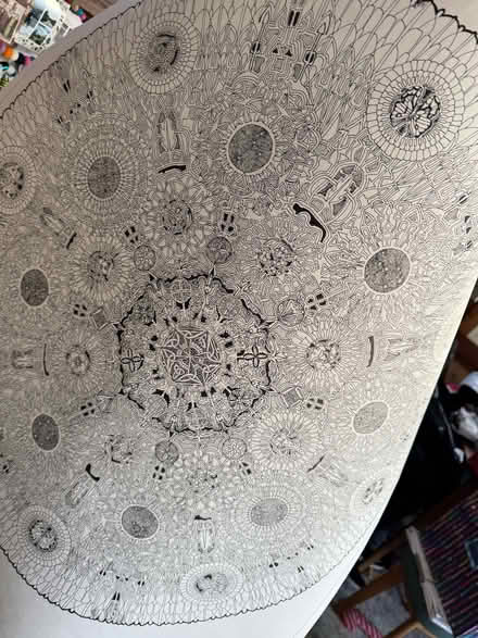 Photo of free Mandala doodle art poster (Northwood - Hopatcong) #1