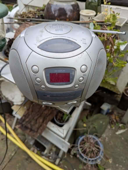 Photo of free Woolworths portable radio CD player (Portslade by Sea BN41) #1