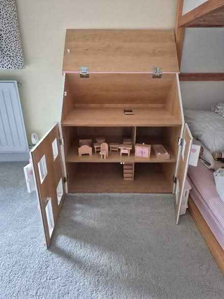 Photo of free Wooden dolls house (Dursley GL11) #2
