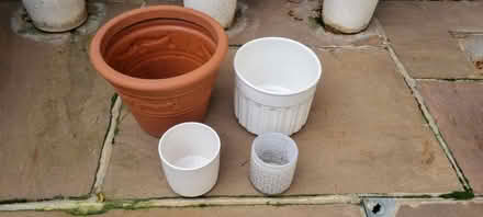 Photo of free 4 flower pots (London, SE3) #1