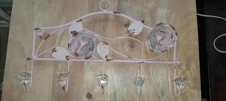 Photo of free Pink door hanger (Slyne-with-Hest LA2) #1