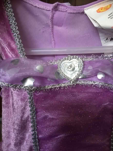 Photo of Purple plastic heart gems (NE Ithaca) #1