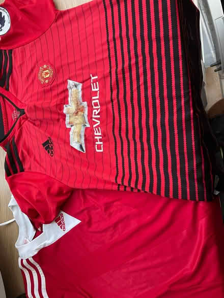 Photo of free Man United shirt size 164 and adidas shirt (Middleton Junction OL9) #1