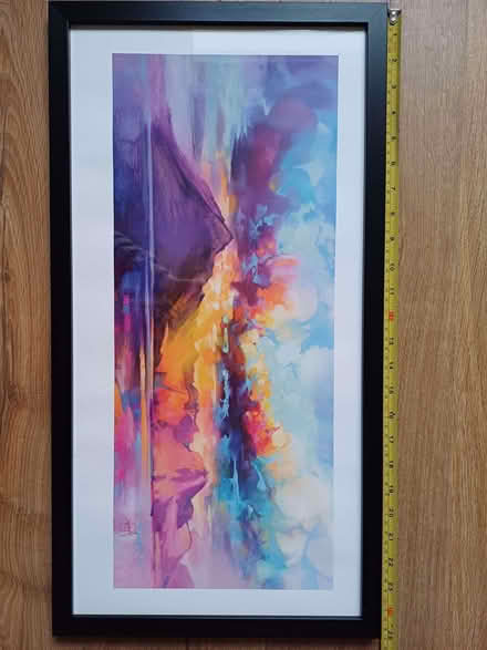 Photo of free Framed mountain print (Stone Cross BN23) #2