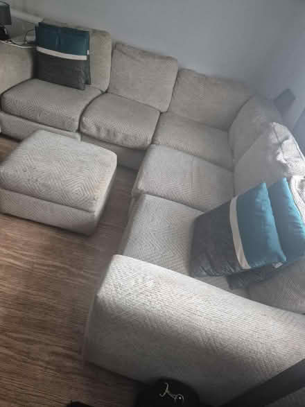 Photo of free Cream DFS corner sofa (Broxbourne (EN10)) #1