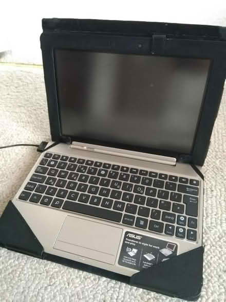Photo of free Non-working tablet with keyboard, for parts or repairs (Millhouses S7) #1