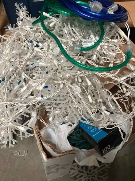 Photo of free Half working Christmas lights (Seattle Crown Hill) #2