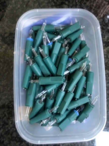 Photo of free Spare Christmas tree light bulbs 6V (Lexden CO3) #1