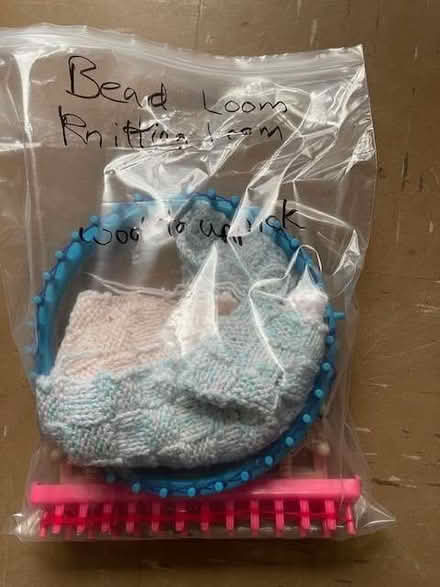 Photo of free bead loom, knitting loom (Bennetts End HP3) #1