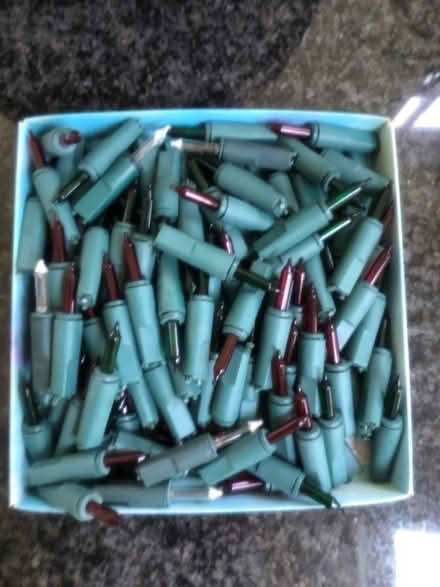 Photo of free Spare Christmas tree light bulbs (Lexden CO3) #1