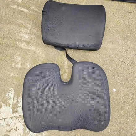 Photo of free Car seat cushion and back support (Mk42) #1