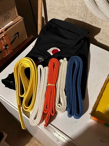 Photo of free Karate Outfit with Belts (Exeter Township near Reading) #1