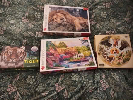 Photo of free 4 x jigsaws (Weybridge, KT13) #1
