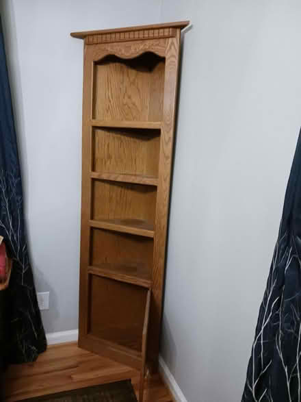 Photo of free Corner cabinet/shelf (SW Raleigh) #1