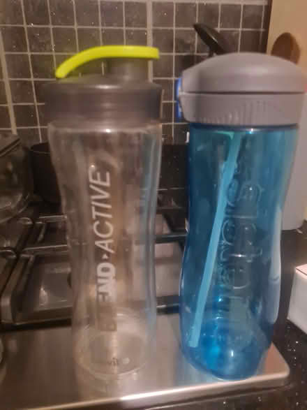 Photo of free 2 plastic exercise bottles (Beeston LS11) #1