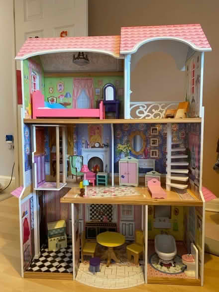 Photo of free Used Big wood dolls house (Reading, thee mile cross) #1