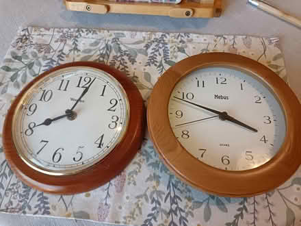 Photo of free Two wall clocks (Ashington) #1