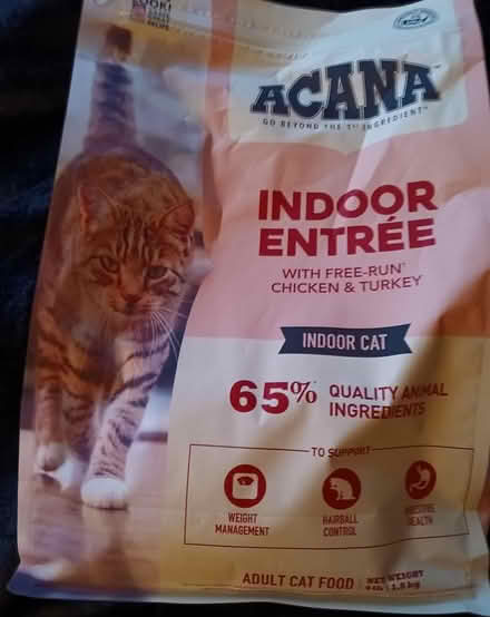 Photo of free Acana indoor entree cat food (White Center) #1