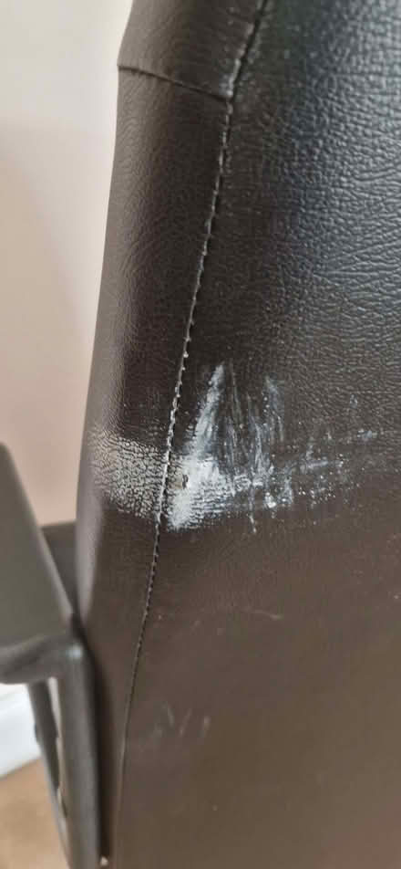 Photo of free Leather office chair (Richings Park SL0) #4