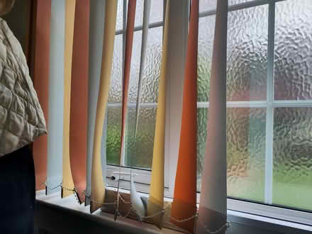 Photo of free Blinds fit 87" wide, 37".5 drop (GU4 Merrow) #3