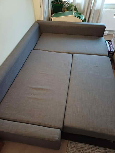 Photo of free Ikea Grey Sofa bed with storage (N11 1AP) #3